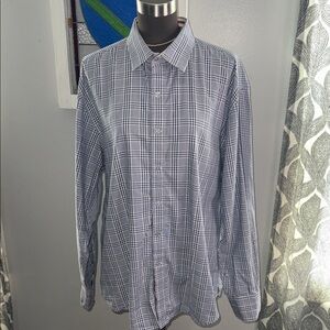 Robert Graham Checked/ Plaid Button Down Shirt SZ 2XL